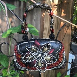 expressions NYC embellished women’s hand bag